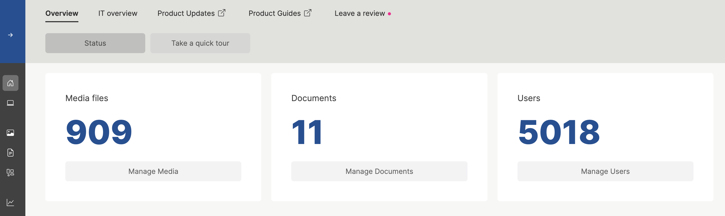 Bechtle admin panel