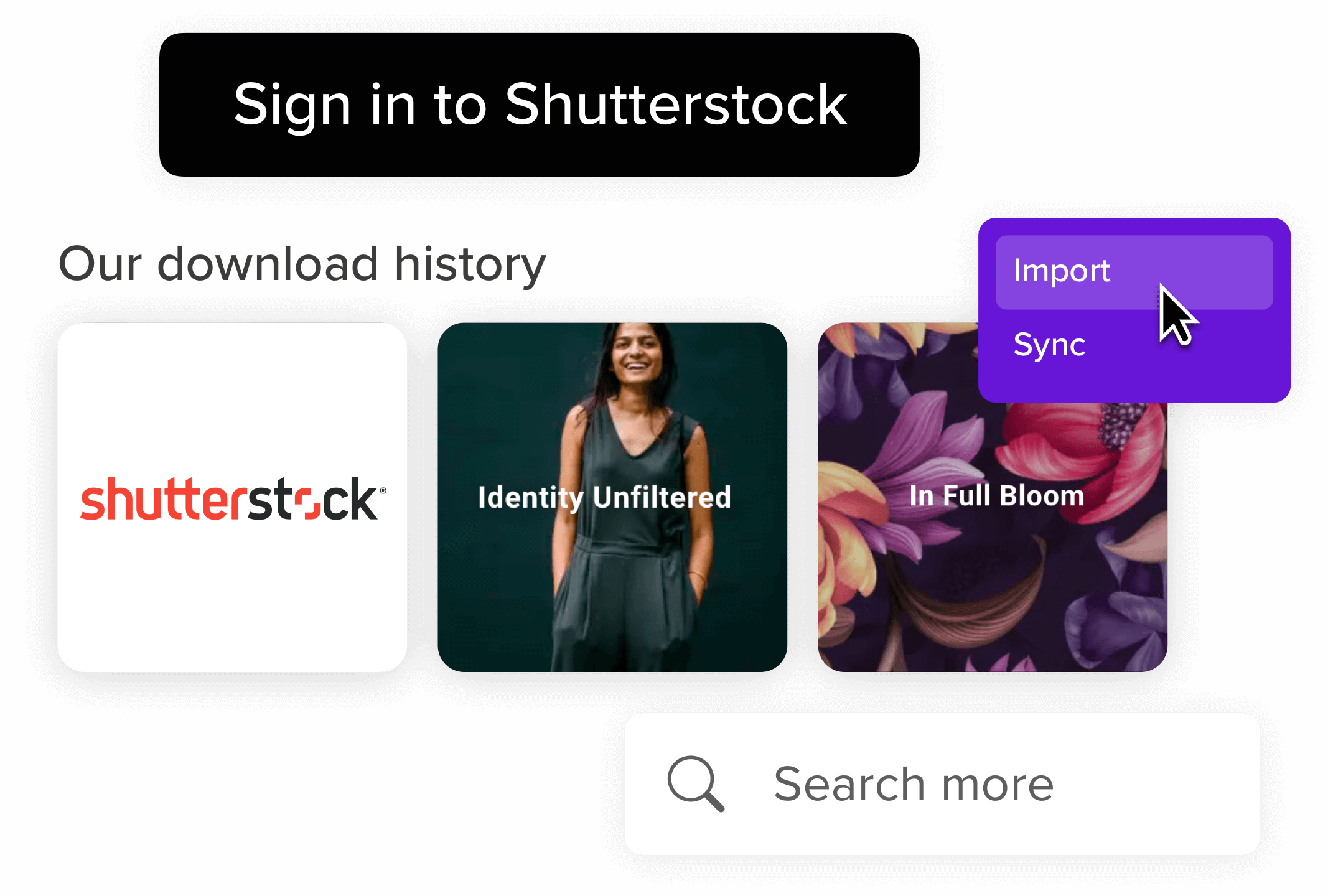 Pickit Shutterstock Integration for DAM